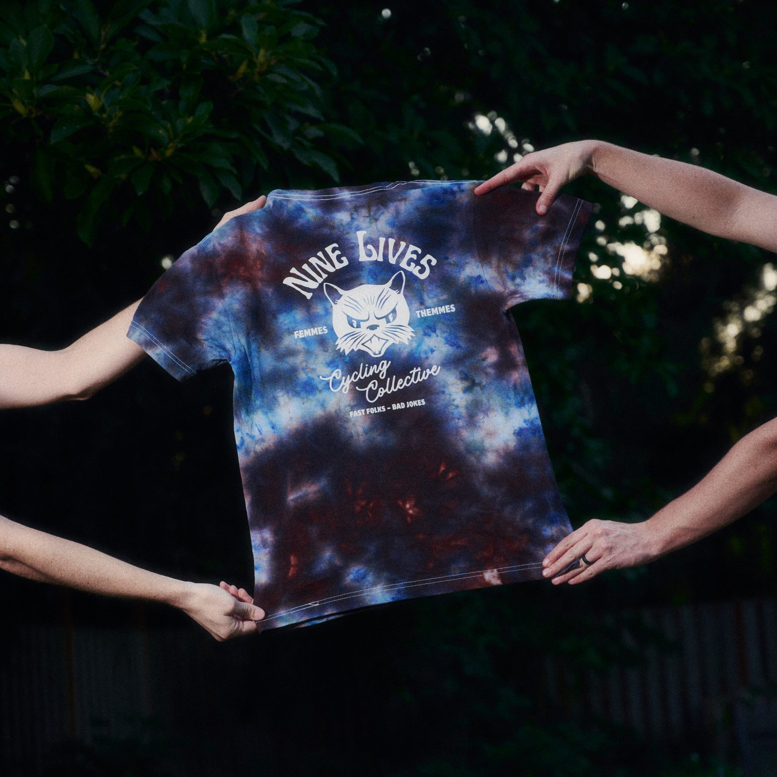 Nine Lives TieDye T